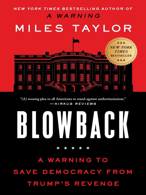 Title details for Blowback by Miles Taylor - Wait list